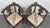 Victorian Style Mahogany Figural Carved Corner Chairs - a Pair For Sale - Image 4 of 8