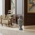 Handmade Ceramic Grand Palace Vase (50cm) Imperial Rumi Patterns and Mixed Florals Pedestal Urn Form For Sale - Image 6 of 12