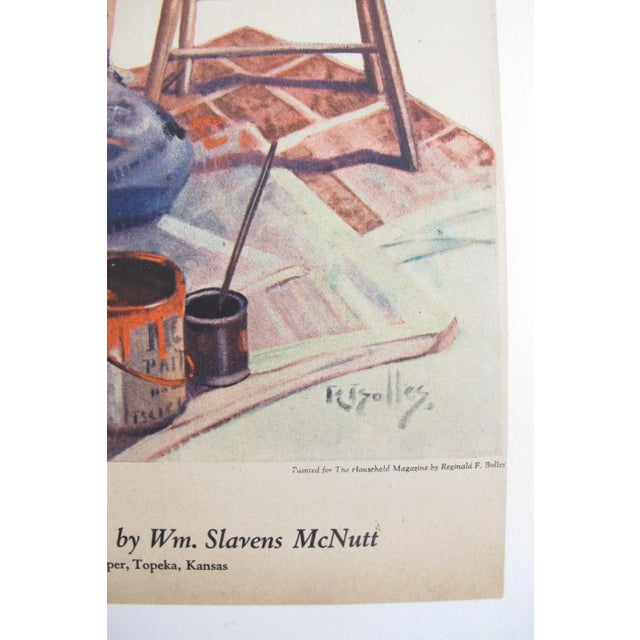 1925 The Household Magazine Original Vintage Cover, August Fiction Feature Edition For Sale - Image 6 of 6