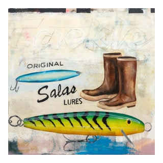 Devin Reynolds Original Salas Lures Mixed Media For Sale