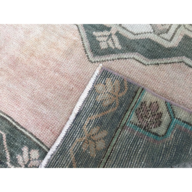Vintage Turkish Handmade Hallway Runner For Sale - Image 4 of 11