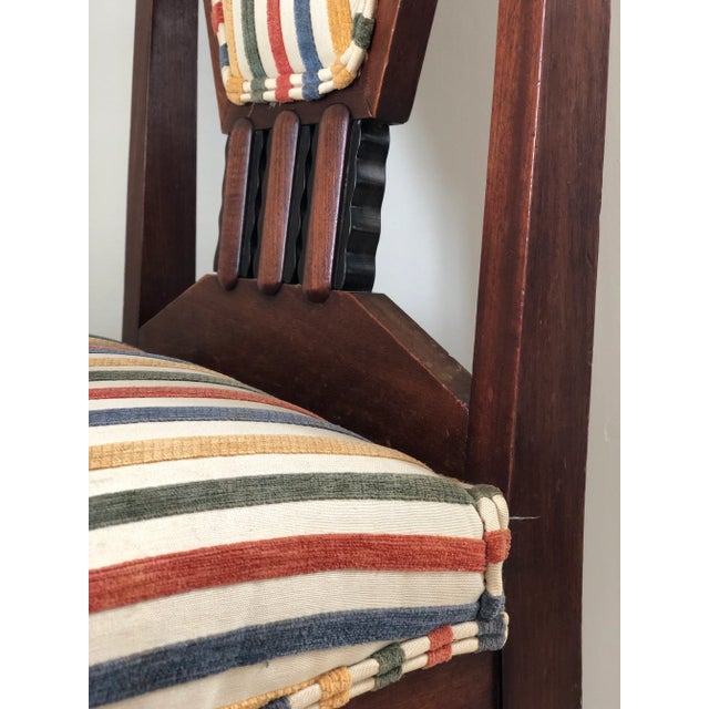 Set of 4 Art Deco Amsterdam School ‘T Woonhuys Dining Chairs the Netherlands 1930s For Sale - Image 6 of 12