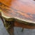 Wood Antique 19th Century Pair of Louis XV Style Marquetry Side Table With Gilt Bronze Accents For Sale - Image 7 of 13