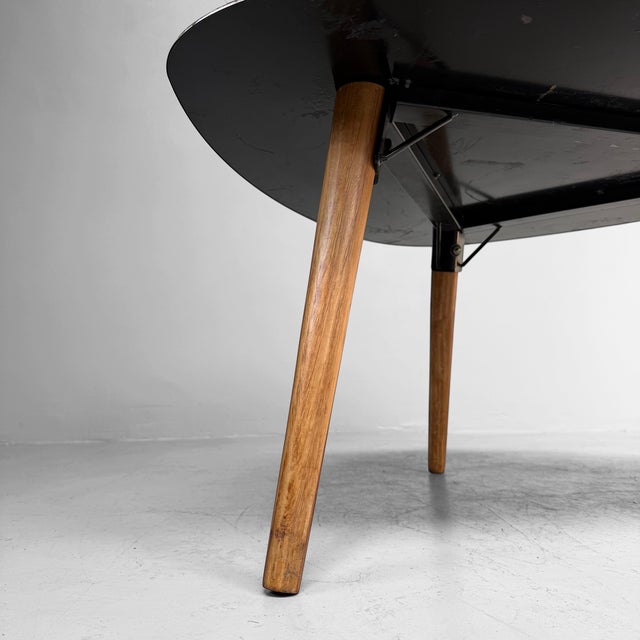 Black Vintage Wooden Coffee Table, 2000s For Sale - Image 8 of 9