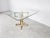 Geometrical Brass Dining Table, 1970s For Sale - Image 6 of 11