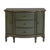 Green Sheffield 40 in. W Demilune Wood 3 Drawer 2 Door Accent Cabinet, Royal Pastel Green For Sale - Image 8 of 11