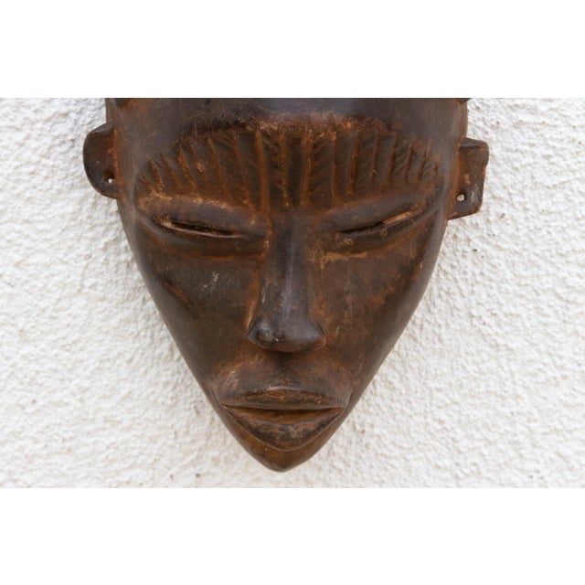 1950s Vintage Baule Mblo Portrait Mask For Sale - Image 5 of 8