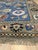 Contemporary Blue Oushak Style Floral Hand-Knotted Wool Rug 8x10 For Sale - Image 3 of 4