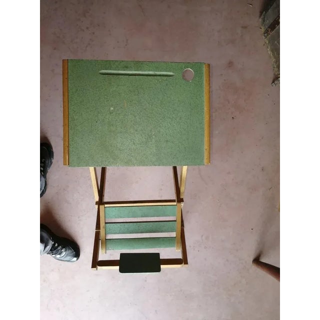 Mid-Century Modern Italian Folding Children's Table, 1960s For Sale - Image 3 of 13