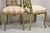 Antique Italian Venetian Green Floral Hand Painted Dining Side Chairs - Set of 4 For Sale - Image 10 of 12
