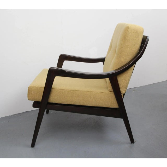 Armchair with Yellow Cushions, 1950s For Sale - Image 9 of 17