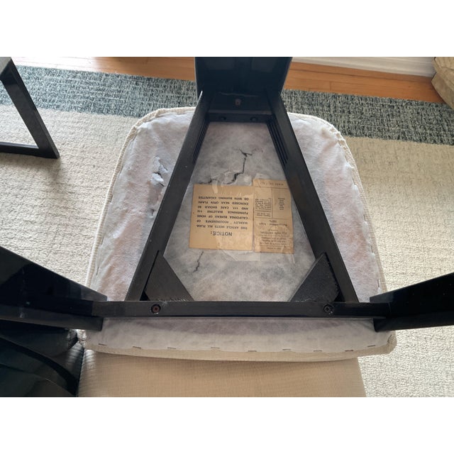 1980s Post Modern Sculptured Barrel Highback Chairs (Set of 6) For Sale In New York - Image 6 of 7