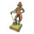 Tall Antique Detailed Polychromed Bronze Clad Figural Paul Herzel Pirate Statue For Sale