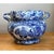 Vintage Blue and White Ceramic Jardiniere For Sale - Image 11 of 12