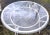 Mid-Century Modern Mid 20th Century Rose & Vine Pattern Wrought Iron Round Glass Top Dining Table For Sale - Image 3 of 10