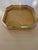 Octagonal Acrylic Glass Tray with Viennese Cane Weave, Italy, 1970s For Sale - Image 6 of 7