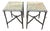 Vintage Set of French Neoclassical Style Side Tables a Pair For Sale