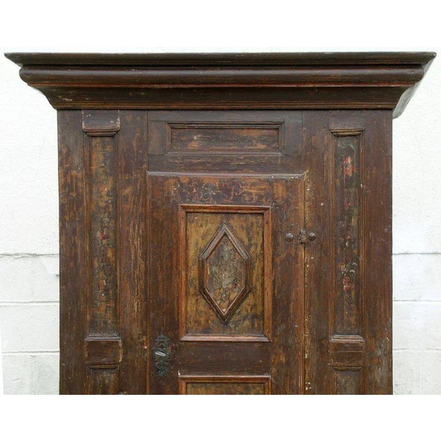 15th Century & Earlier Swedish 17th Century Baroque Cupboard For Sale - Image 5 of 11