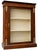 Victorian English Satinwood and Gilt Metal Glazed Pier Cabinet in Walnut, 1890s For Sale - Image 9 of 13