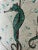 Italian Italian Hand Painted Pottery With Seahorse For Sale - Image 3 of 9