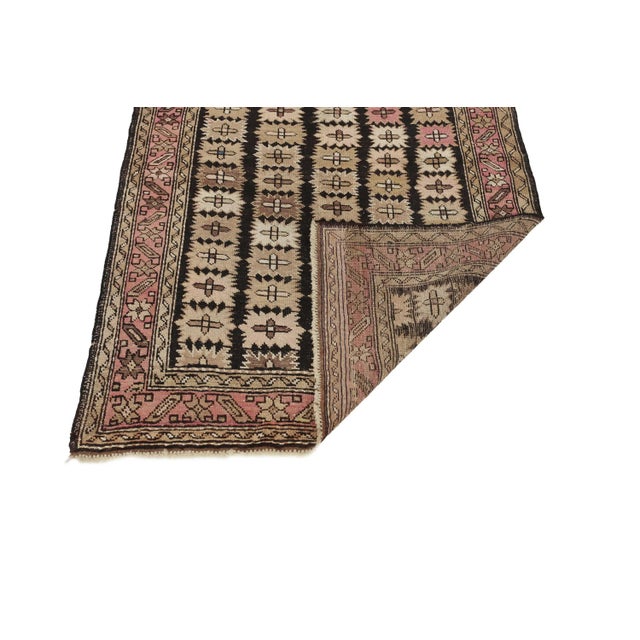Mid 20th Century Antique Caucasian Wool Rug For Sale - Image 5 of 7