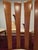A Sibau Set of 8 Post Modern Vintage Italian Sculptural Cherry Wood Dining Chairs For Sale In Washington DC - Image 6 of 8