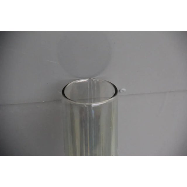 Large Round Wood & Murano Glass Sconce, 1960s For Sale - Image 8 of 14