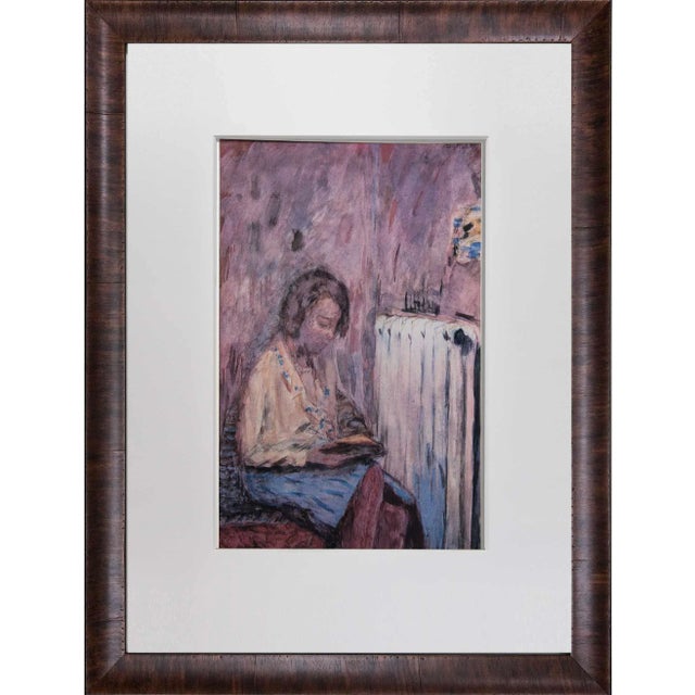 Pierre Bonnard Limited Edition Lithograph No. 250, Cartiera Ventura Paper, Custom Framed For Sale