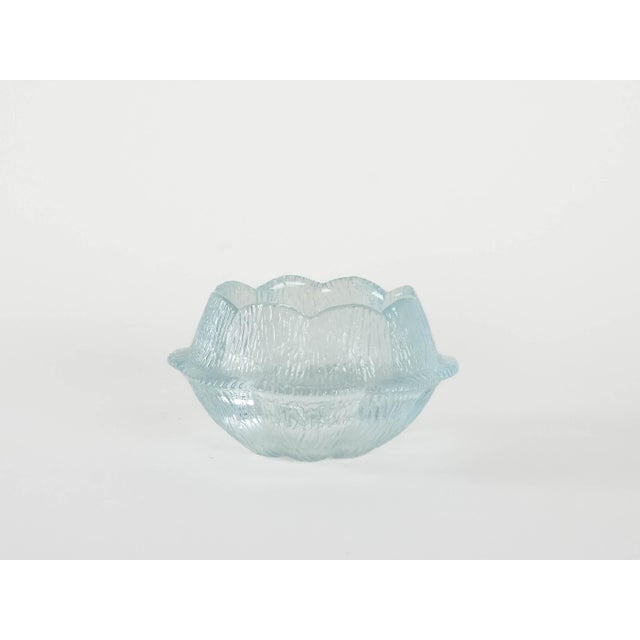 Danish Glass Bowl by Sidse Werner for Holmegaard, 1980s For Sale - Image 3 of 9
