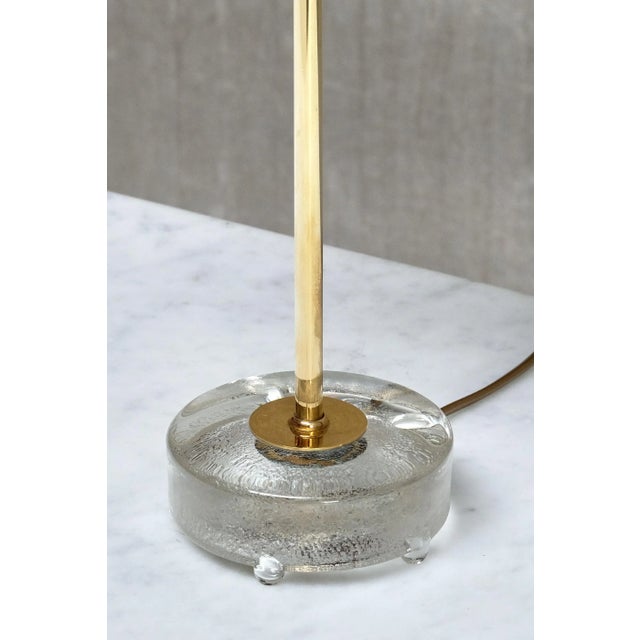 Brass and Glass Table Lamps from Falkenbergs Belysning, Sweden, 1960s, Set of 2 For Sale - Image 4 of 13