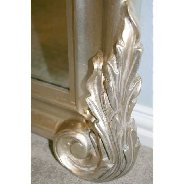 Blenheim Silver Arched Crown Full Length Floor Mirror Chairish