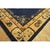 1920s Blue Navy Vase Floral Antique Chinese Peking Carpet 9'2" X 11'6" Rug For Sale - Image 4 of 10