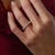 Lugano 2.07 Carat Diamond 18k White Gold Eternity Band, Size 6.25 For Sale - Image 4 of 5
