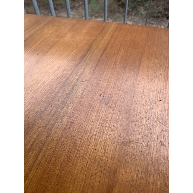 Brown Mid-Century Danish Teak Coffee Table, 1960s For Sale - Image 8 of 15