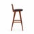 Rosengren Hansen for Brande Møbelfabrik Mid Century Teak Bar Stools - Set of 3 For Sale - Image 11 of 12