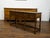 English 1860s Oak Dresser Base with Drawers, Scalloped Apron and Turned Legs For Sale In Atlanta - Image 6 of 9