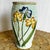 Add a touch of timeless Italian charm to your decor with this vintage hand-painted floral ceramic vase. Featuring vibrant,...