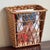 French Country-Style Wicker Wall Pocket / Basket For Sale - Image 13 of 13