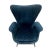 Contemporary Sarreid Ltd. Blue Wings Chairs- a Pair For Sale - Image 3 of 9