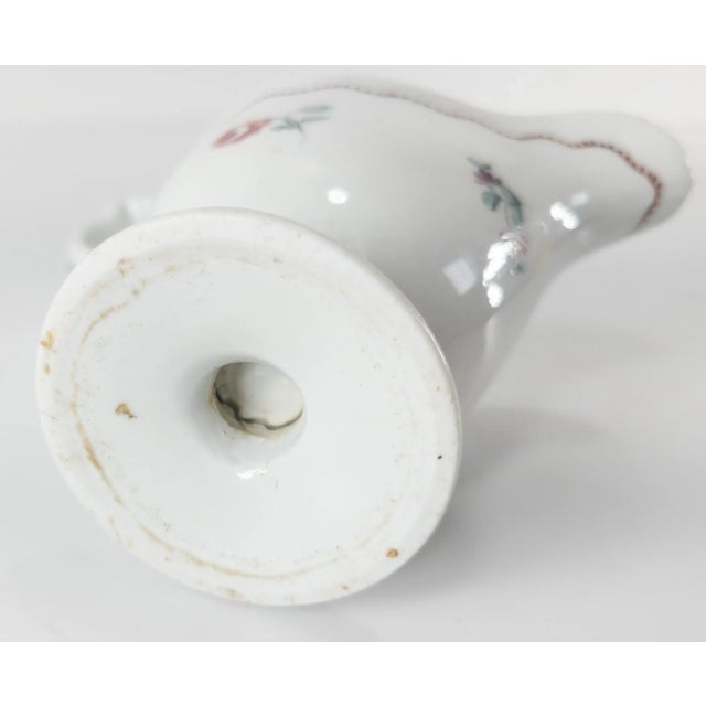 White English New Hall Porcelain Creamer Circa 1820 For Sale - Image 8 of 9