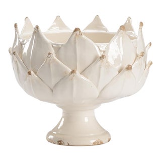 Chelsea House White Leaf Vase For Sale