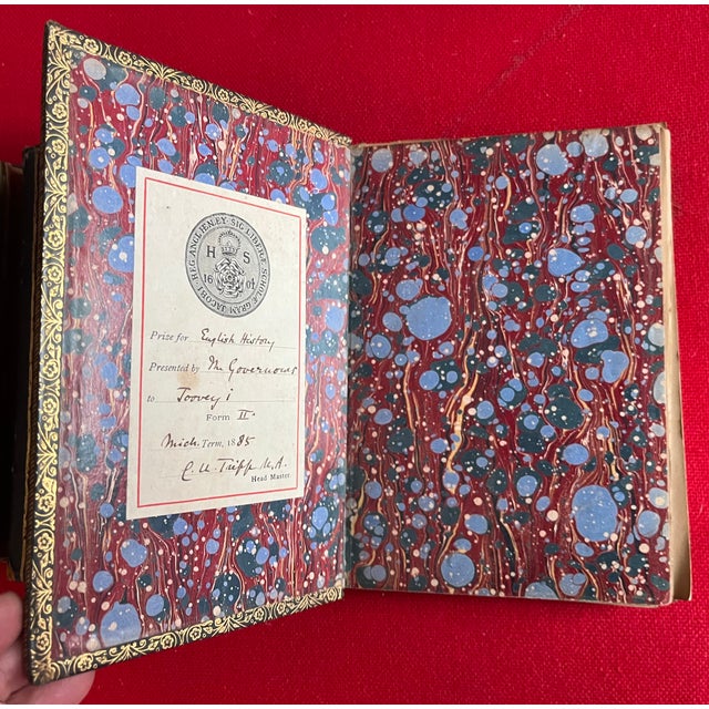 Fine Bindings - Antique Prize Presentation Books - 4 Volumes For Sale - Image 15 of 18