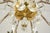 Mid 20th Century Rococo Revival Eight Arm Scalloped Crystal Chandelier For Sale - Image 9 of 11