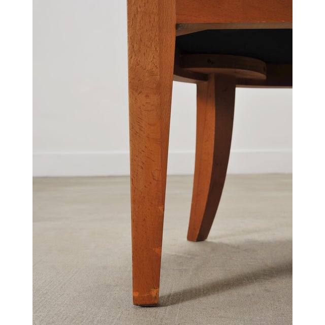 Set of Six McGuire Umbria Woven Rattan Cane Dining Armchairs For Sale - Image 14 of 18