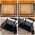 Black Vintage L. Hitchcock Country Farmhouse Solid Maple 1 Drawer Side Tables in Black / Harvest Maple - A Pair For Sale - Image 8 of 17