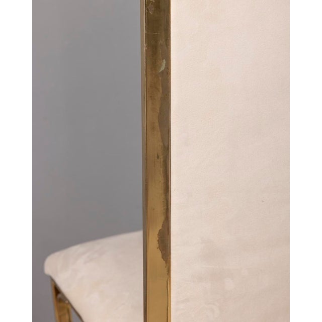 Vintage Chairs in Gold Brass by Renato Zevi, 1970s, Set of 6 For Sale - Image 18 of 18