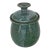 Speckled Art Pottery Lidded Jar For Sale