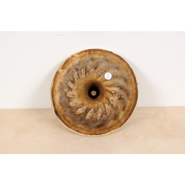 French 19th Century Terracotta Kouglof Cake Mold For Sale - Image 9 of 12