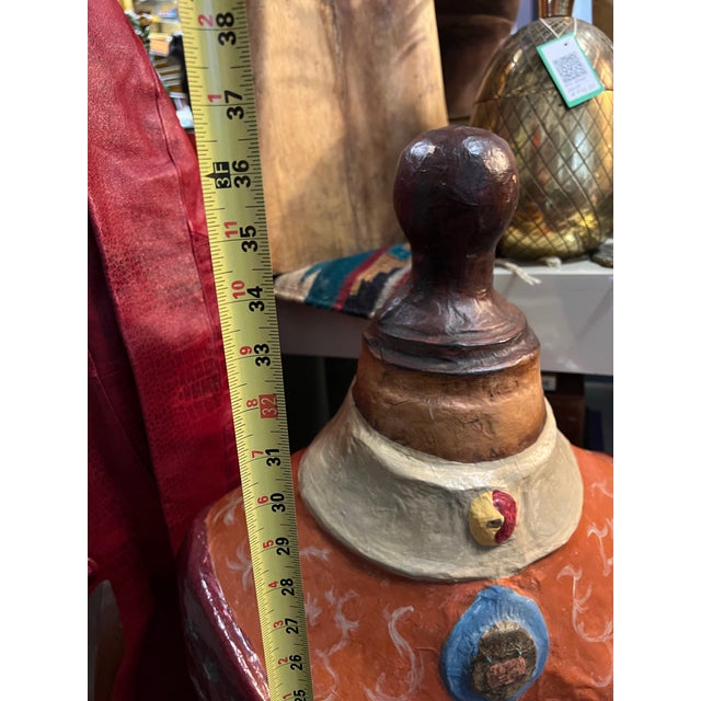 Shabby Chic 1970s Gleneagles Ladies Golf Tournament Dress Form For Sale - Image 3 of 7