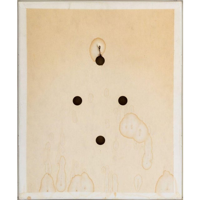 Late 20th Century Anne Sager Abstract Composition in Cream C Print For Sale - Image 5 of 5